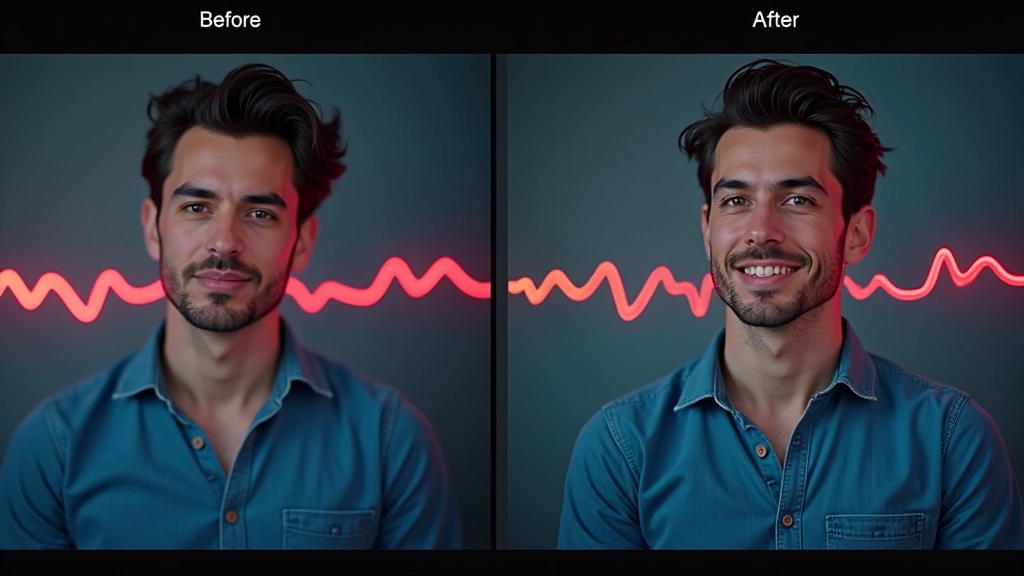 Ecrã dividido mostrando animação de loop matemático em progresso no After Effects, gráfico de movimento colorido
